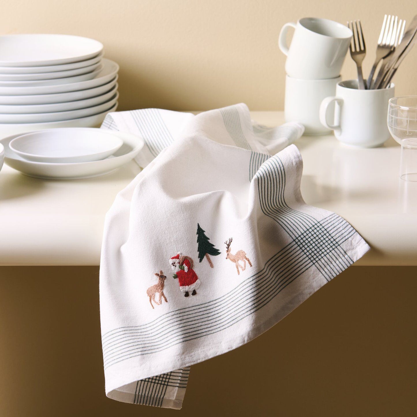 Stick & Stitch Stickpackung "Weihnachtswald"