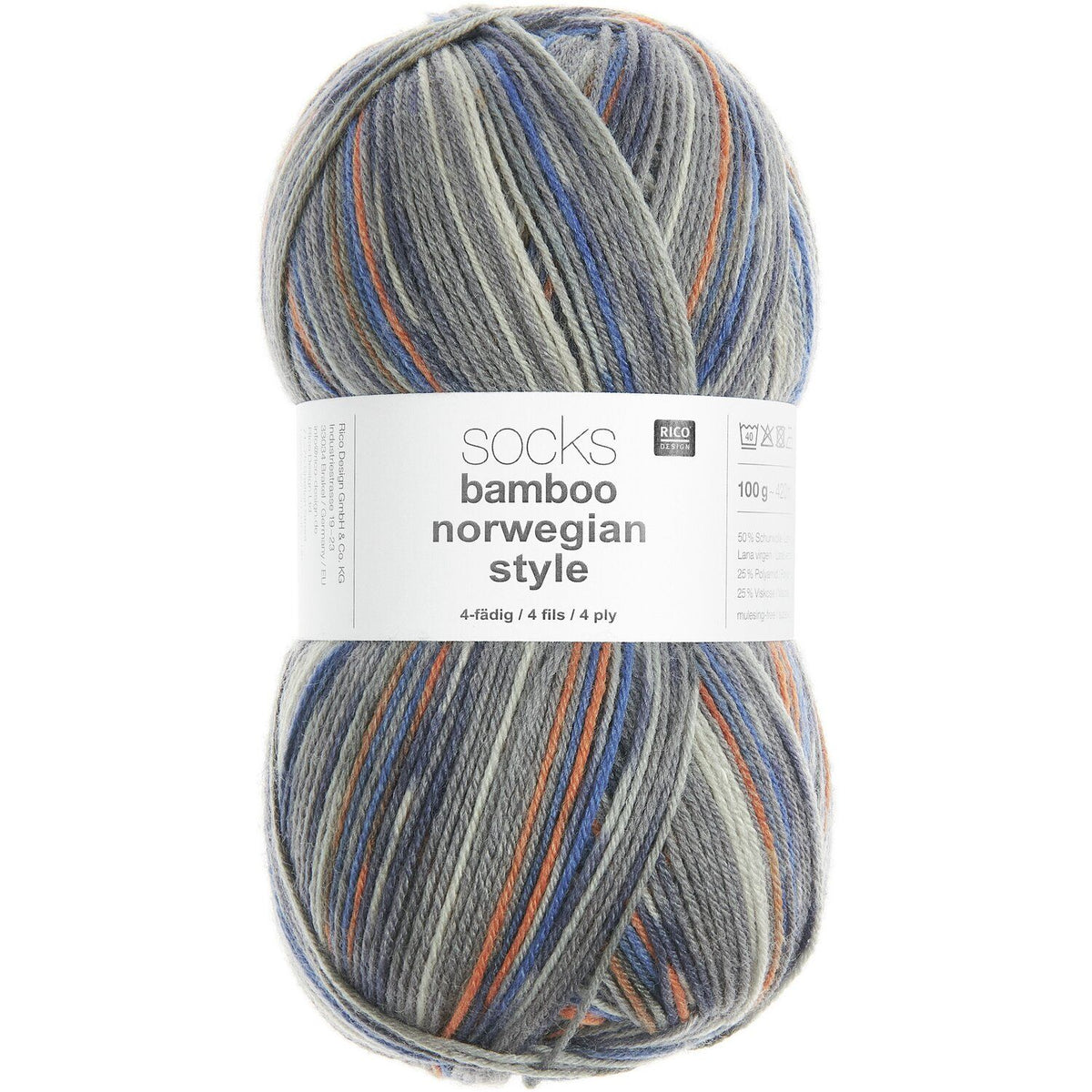 socks bamboo norwegian style 4-fach F. 067