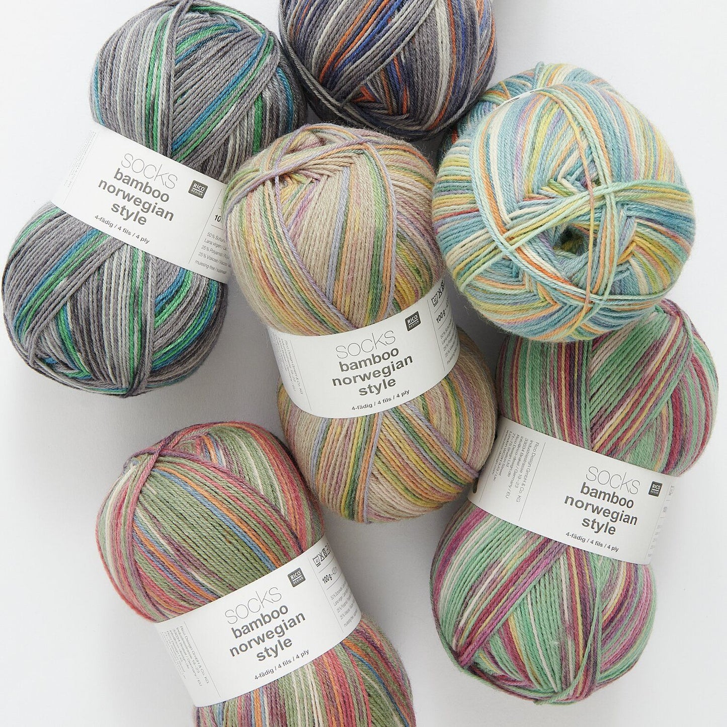 socks bamboo norwegian 4-fach F. 062