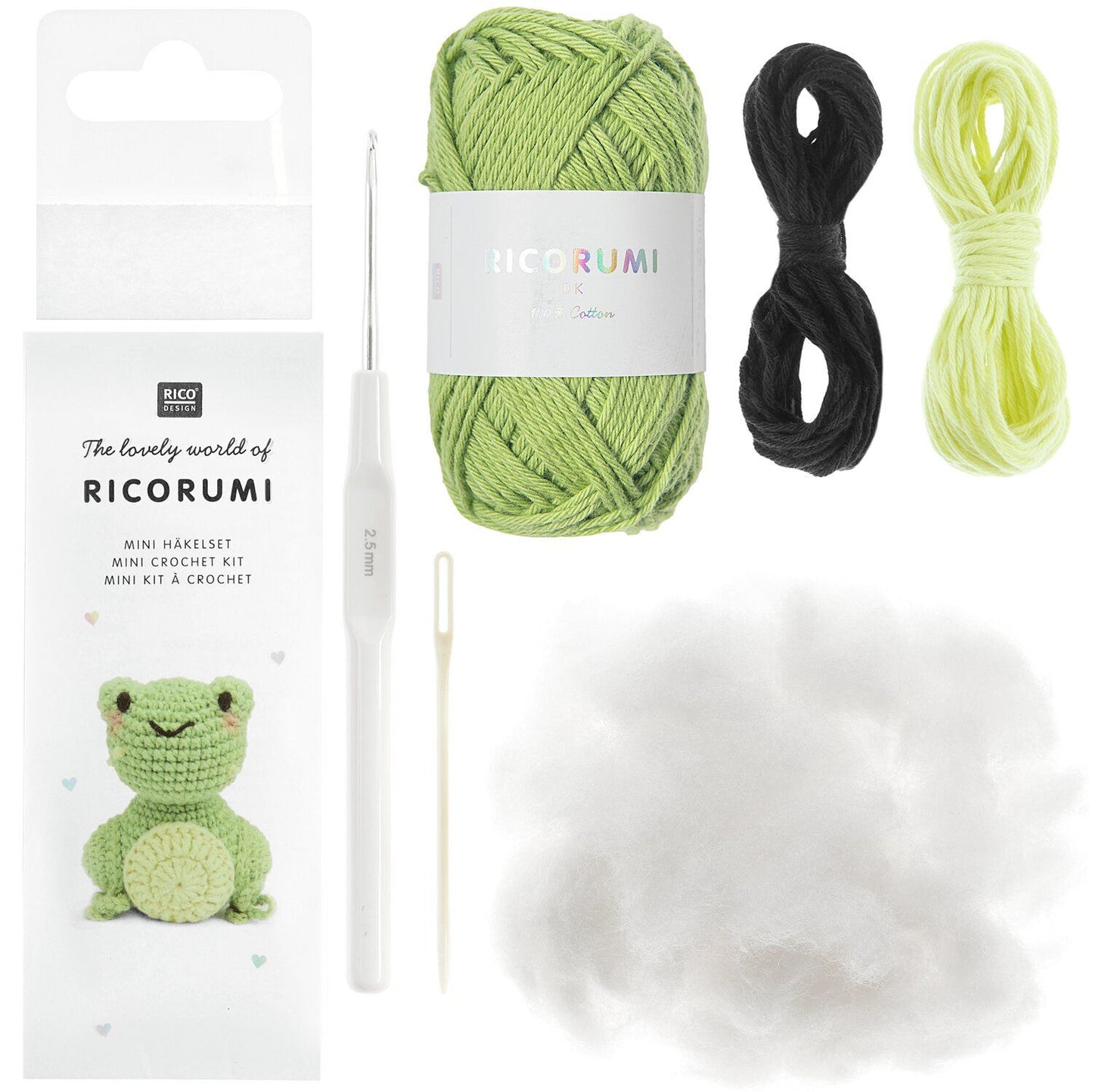 Ricorumi Mini Easy Häkelset "Frosch"