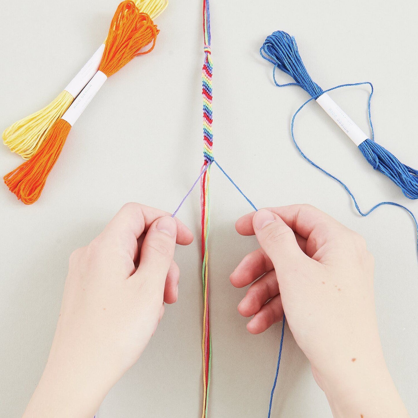 DIY Freundschaftsbänder Set "Classic Color"