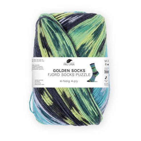 Fjord Socks Puzzle 4-fach F. 82