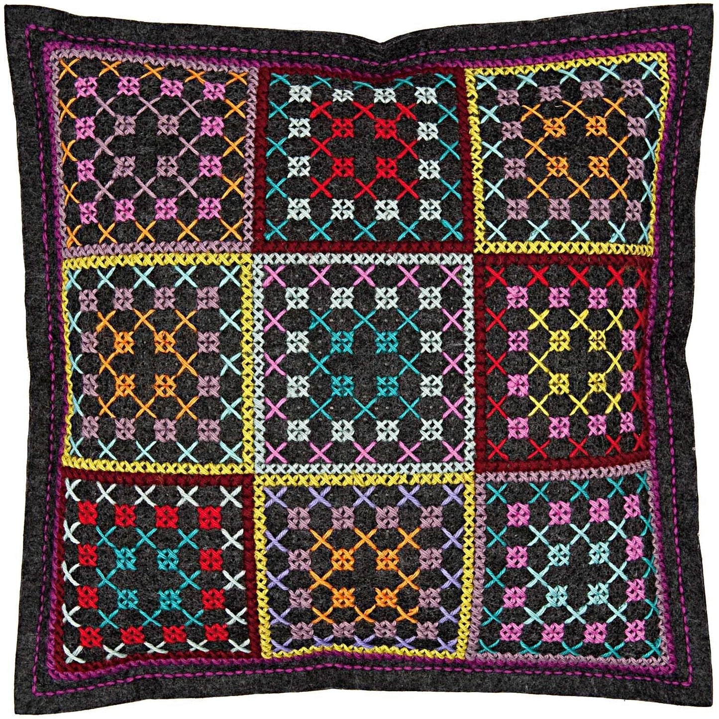 Stickpackung Filzkissen Gobelin