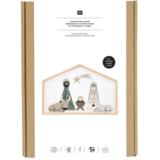 Stickpackung "Krippe"