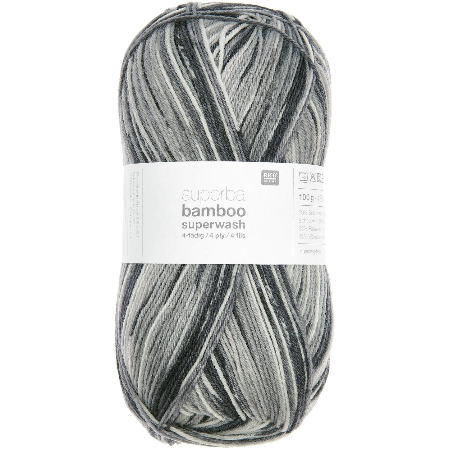 superba bamboo superwash 4-fädig F. 061