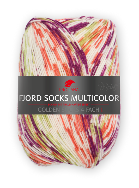Fjord Socks Multicolor 4-fach F. 480