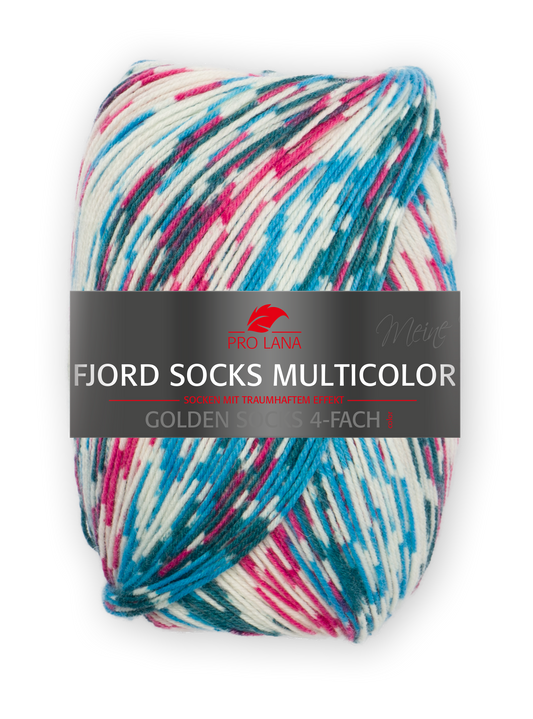 Fjord Socks Multicolor 4-fach F. 484