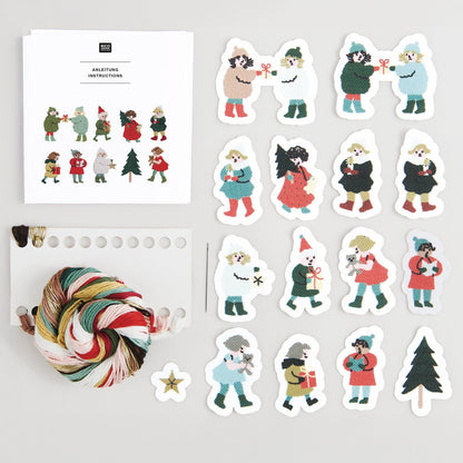 Stick & Stitch Stickpackung "Winterkinder"