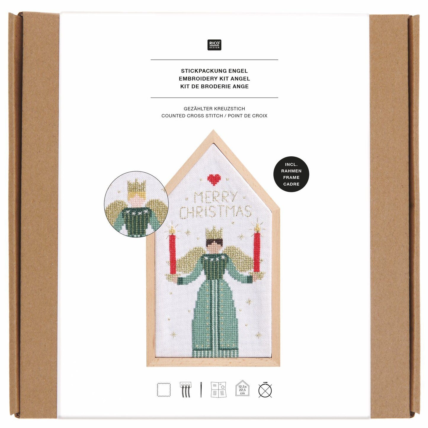 Stickpackung "Engel"