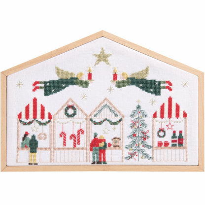 Stickpackung "Weihnachtsmarkt"