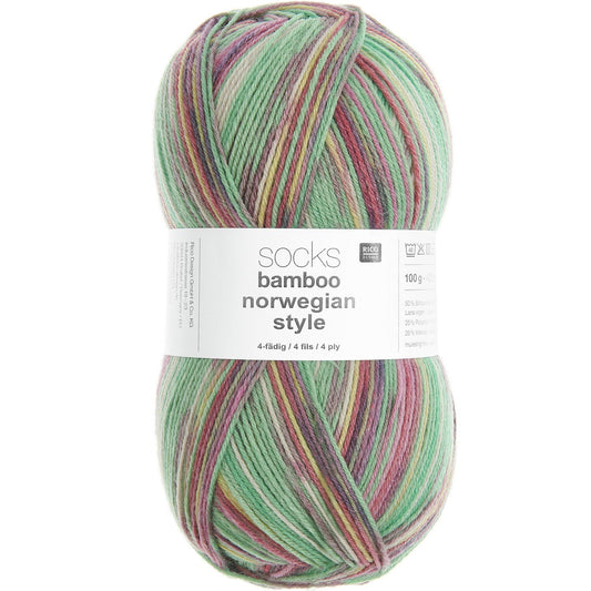 socks bamboo norwegian 4-fach F. 062