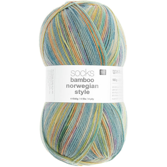 socks bamboo norwegian style 4-fach F. 065