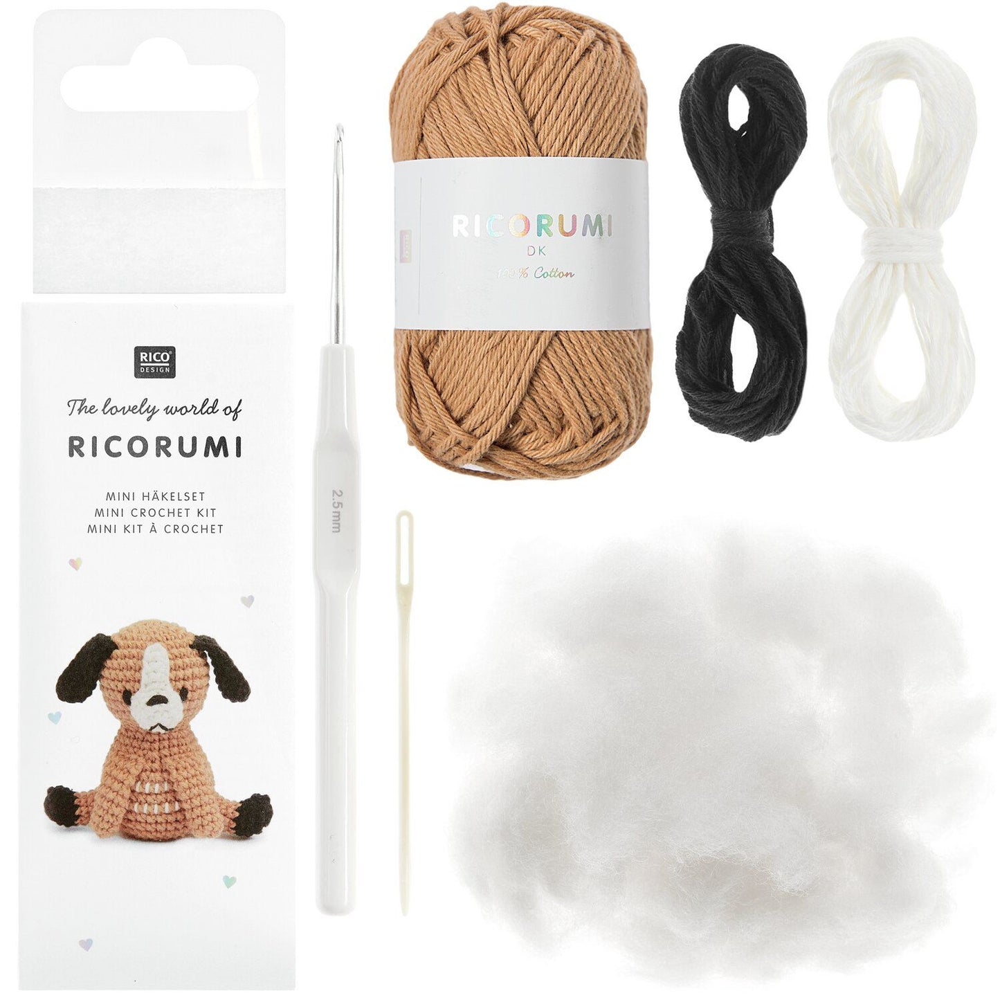 Ricorumi Mini Easy Häkelset "Hund"