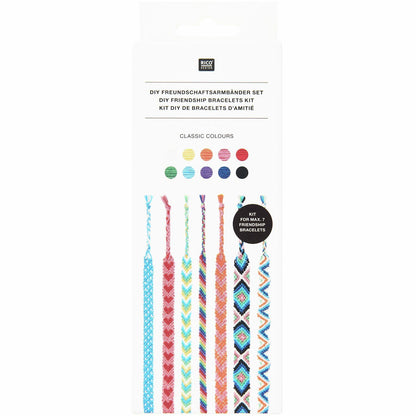 DIY Freundschaftsbänder Set "Classic Color"
