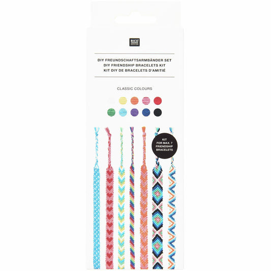 DIY Freundschaftsbänder Set "Classic Color"