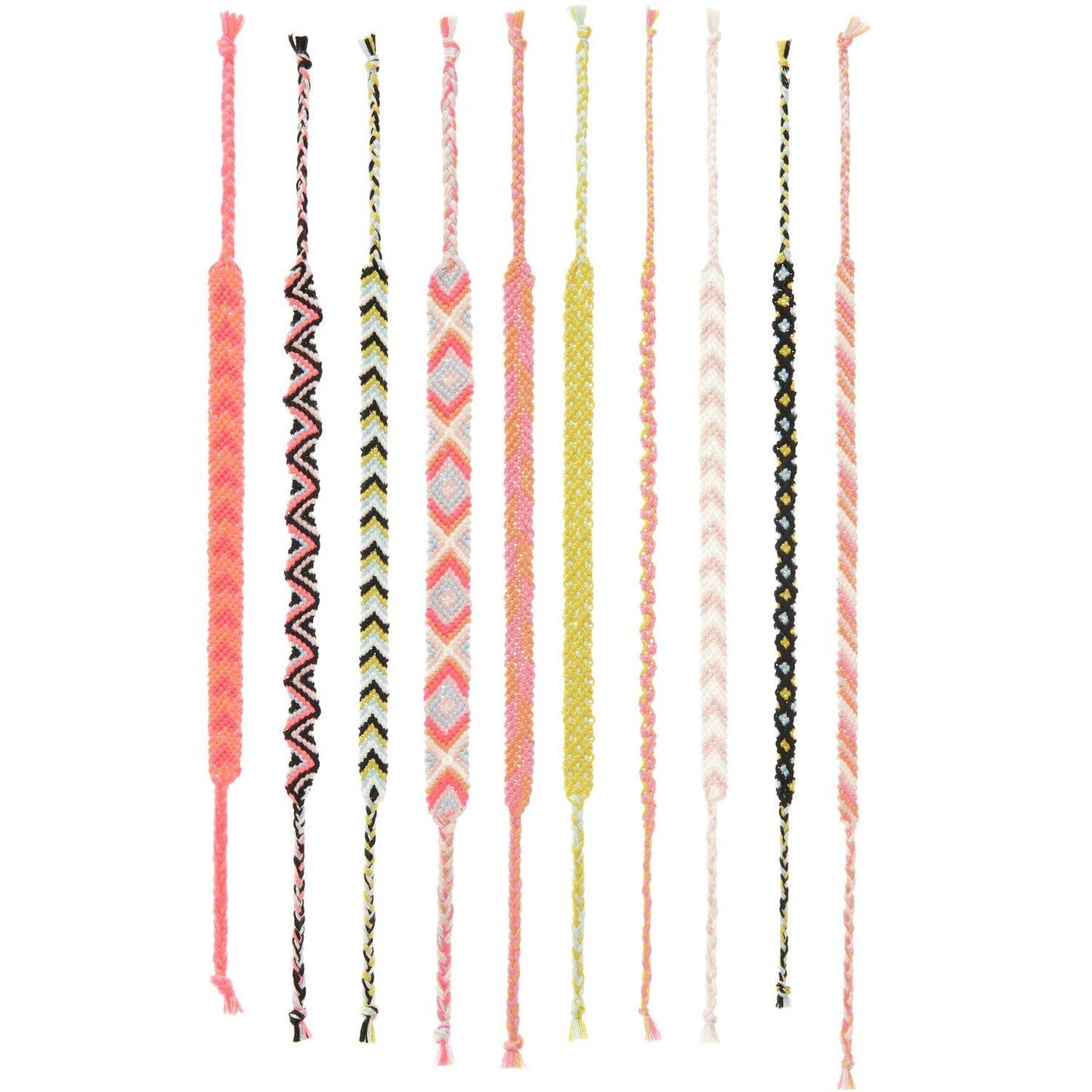DIY Freundschaftsbänder Set "Fashion Colours"