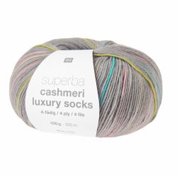 superba Cashmeri Luxury Socks 4-fach F. 043