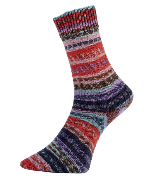 Fjord Socks Puzzle 4-fach F. 84