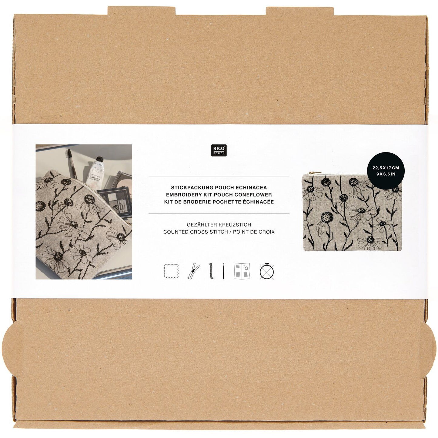 Stickpackung "Pouch Echinacea"