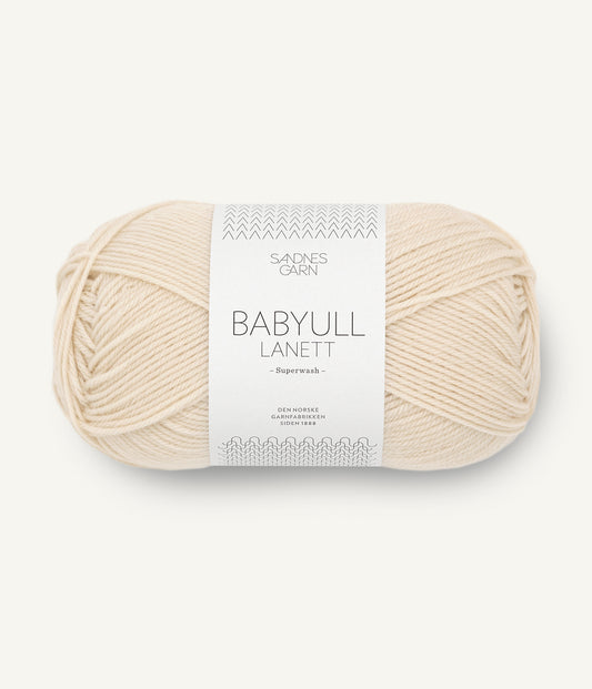 Sandnes Garn Babyull Lanett F. 2511
