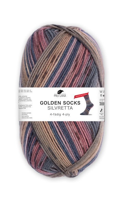 Pro Lana Golden Socks Silvretta 4-fach F. 444.08