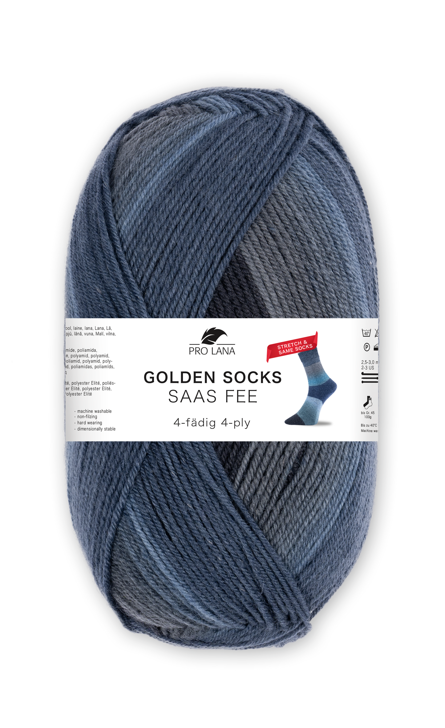 Saas Fee Stretch 4-fach F. 433.02