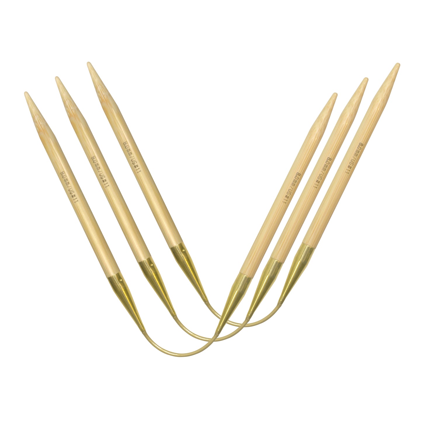 addiCrasyTrio Bamboo Long (30cm) 561-2