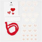 Stick & Stitch Stickpackung "Herzen"