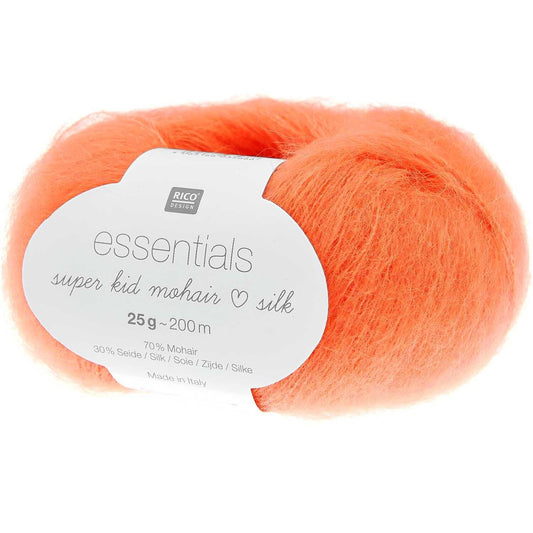 Rico Design Super Kid Mohair Loves Silk F. 063 (neon-orange)