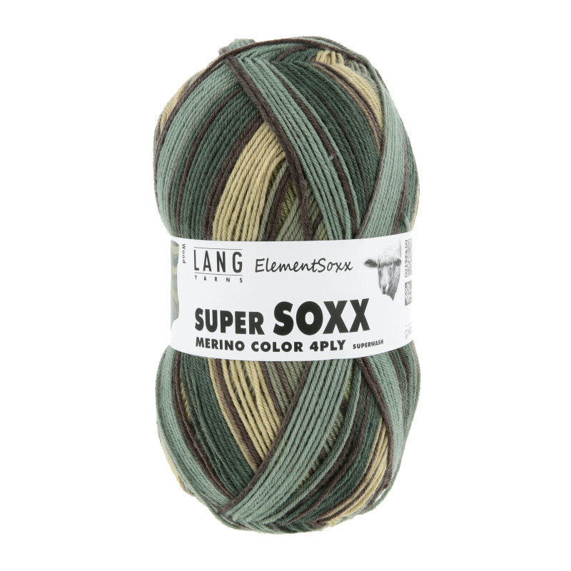 Super Soxx Merino Color "ElementSoxx" 4-fach F. 0527