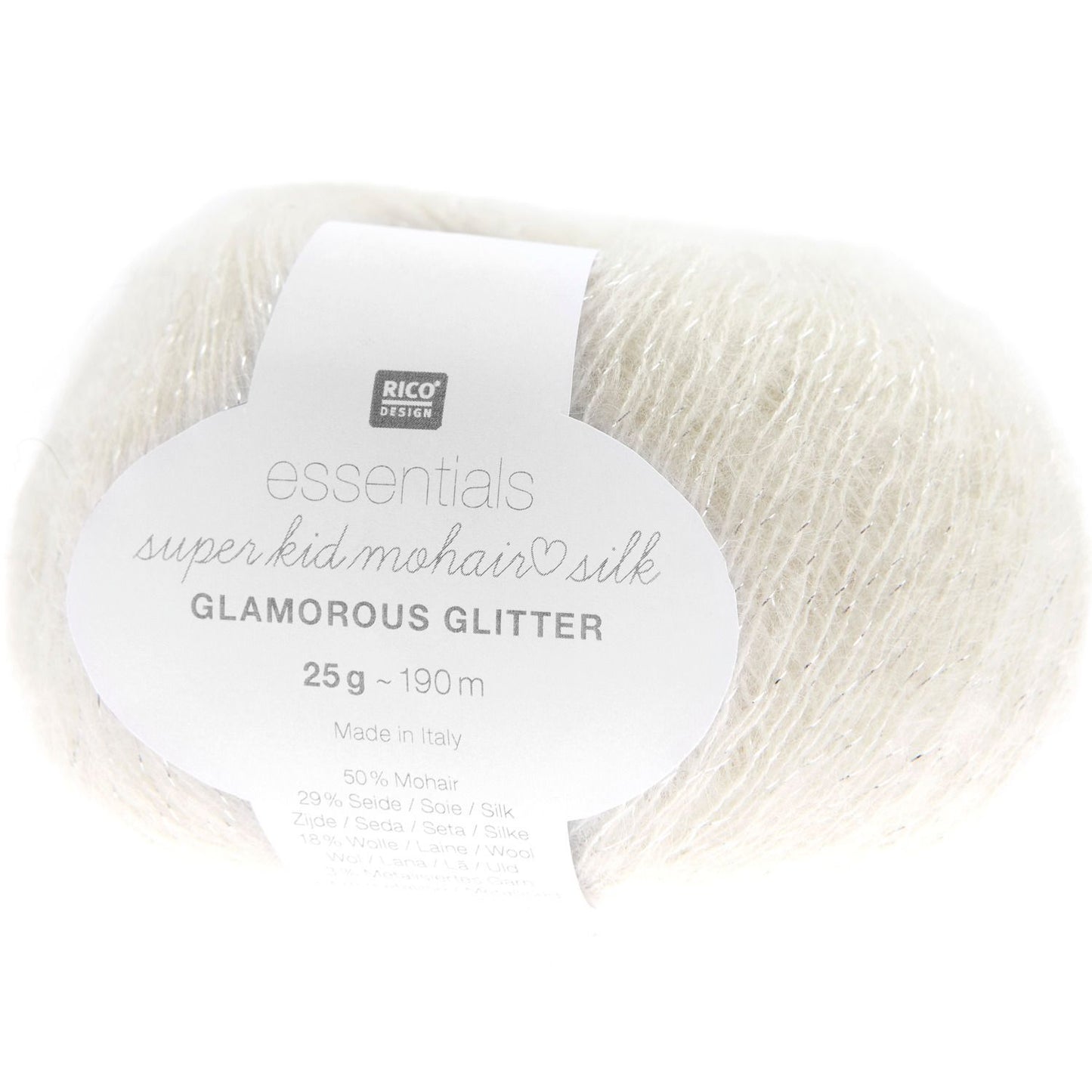 Super Kid Mohair Loves Silk Glamorous Glitter F. 001