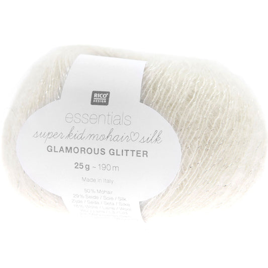 Rico Design Super Kid Mohair Loves Silk Glamorous Glitter F. 001