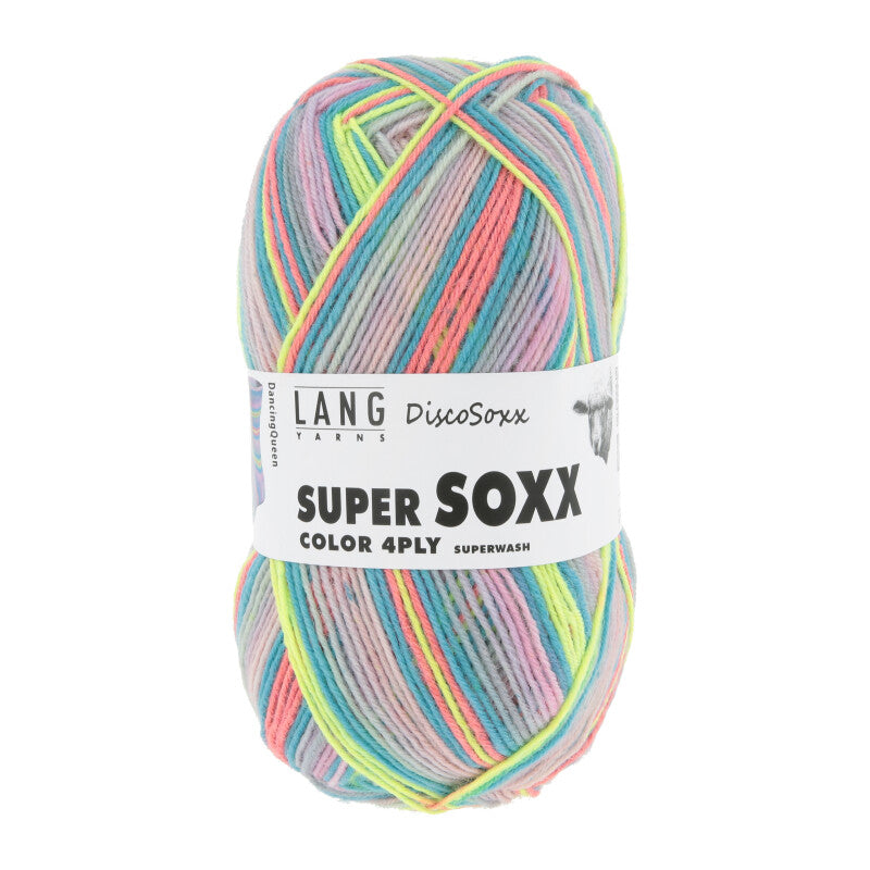 Super Soxx color "Disco Soxx" 4-fach F. 0518 (neon)