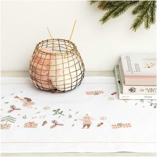 Stickpackung Läufer "Engel"