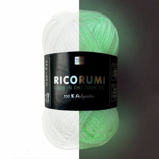 Rico Design Ricorumi Glow In The Dark F. 001 (Leuchtgarn)