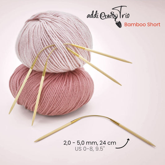 addiCrasyTrio Bamboo Short (24cm) 560-2