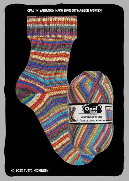 Opal Hundertwassers Werk 970 4-fädig F. 4055