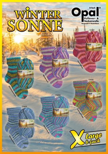 Opal XLarge Wintersonne Sonnenkuss 8-fach F. 11434